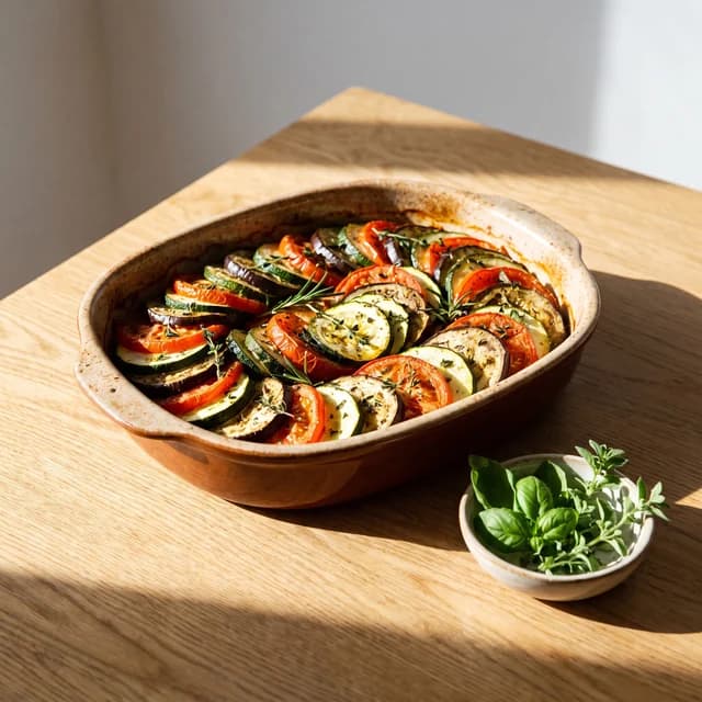 Ratatouille, a French dish